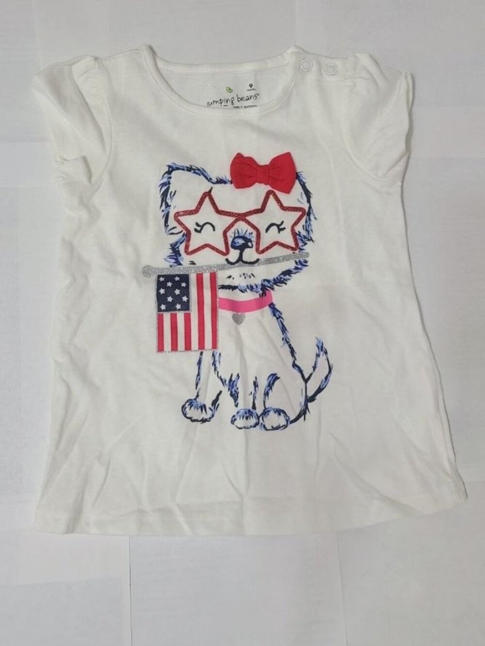 Girls Puppy Tee